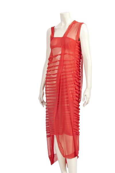 Red Naked Dress