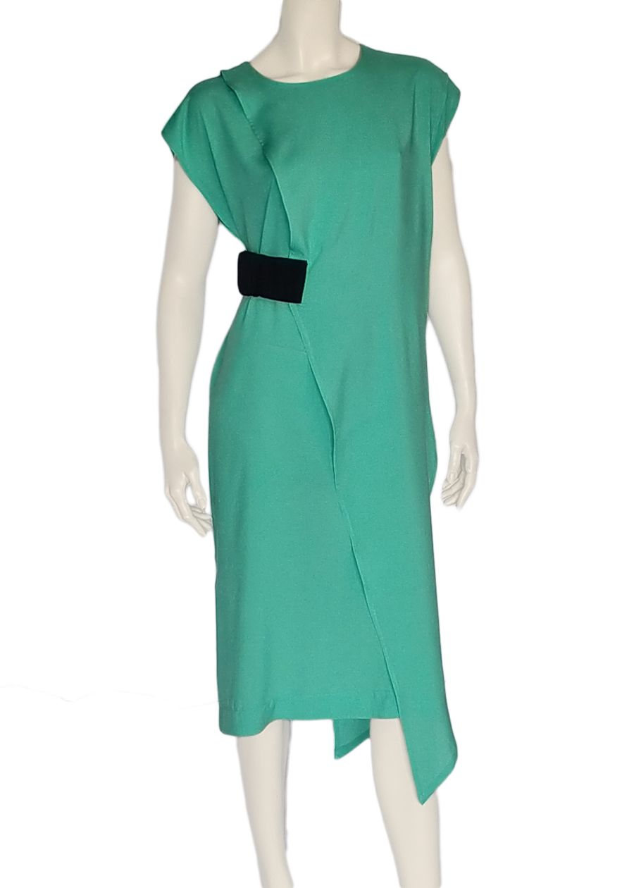 Layered dress — front view
