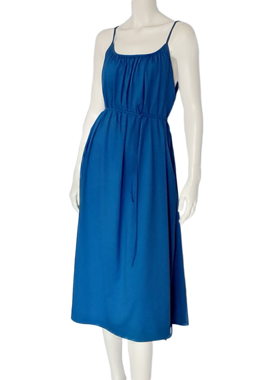 Midi full summer dress — front view