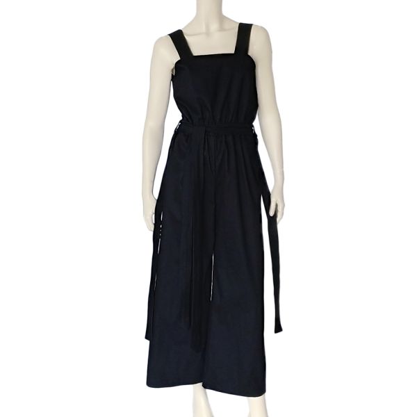 Wide Leg Open Back Jumpsuit