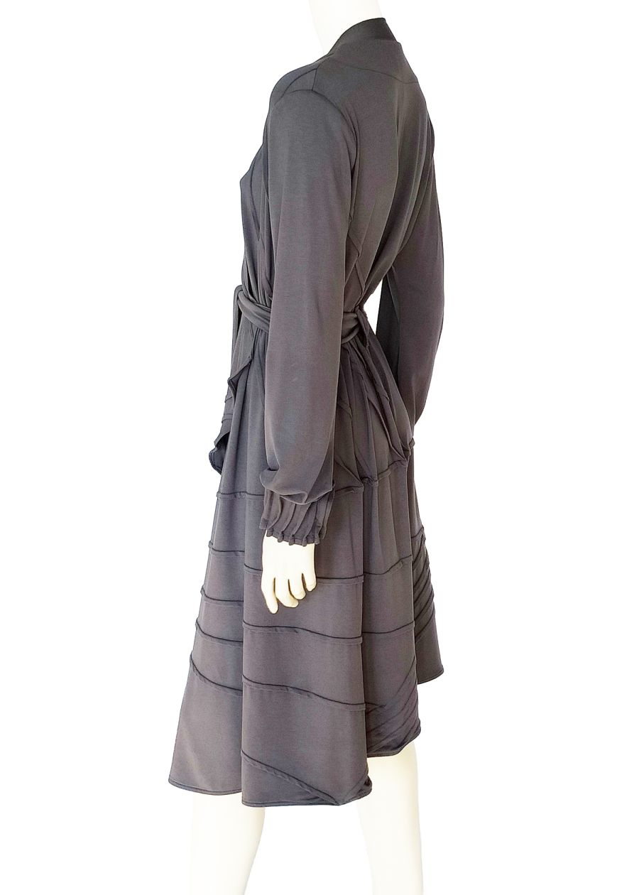 Classic TATA Grey Coat — front view