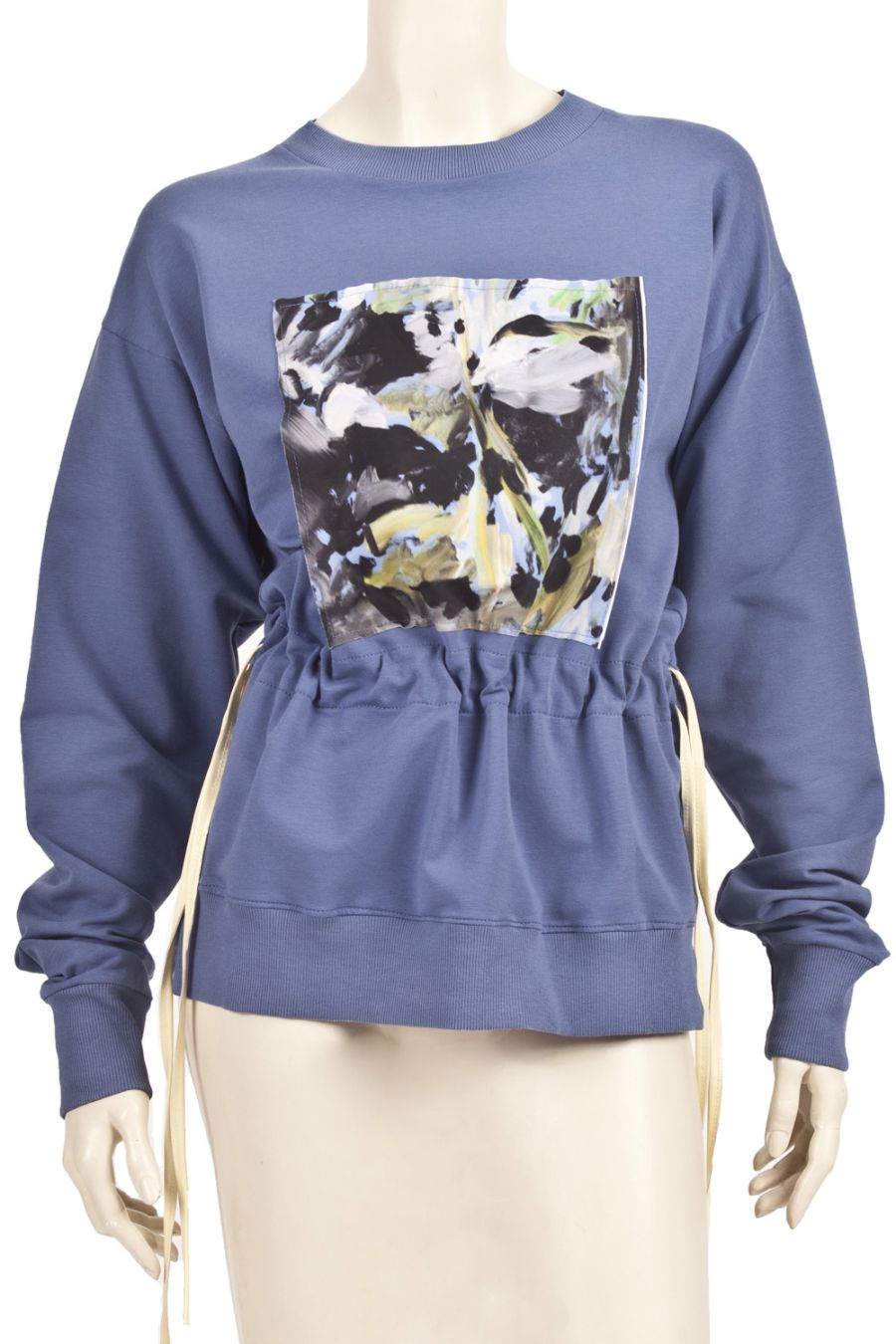 OUT OF STOCK/ Sweatshirt Printed Front Details — front view